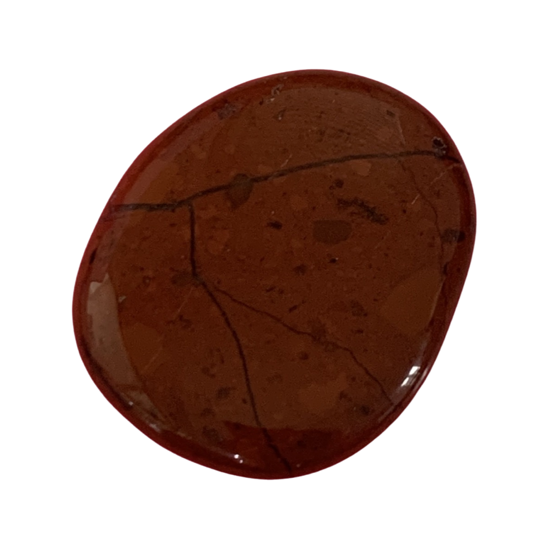 Red Jasper - Pocket Palm Stone
