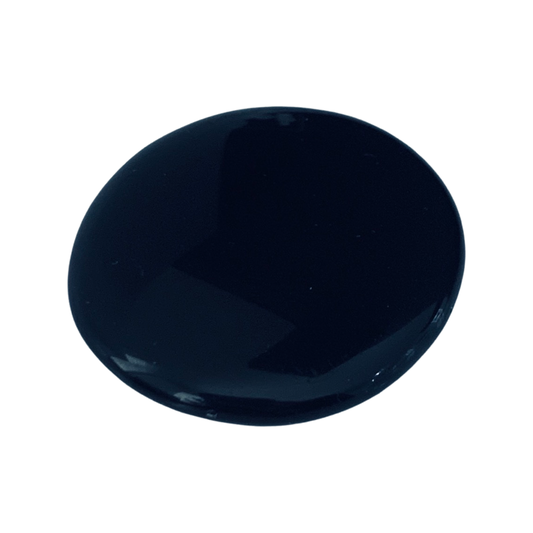 Black Obsidian - Pocket Palm Stone